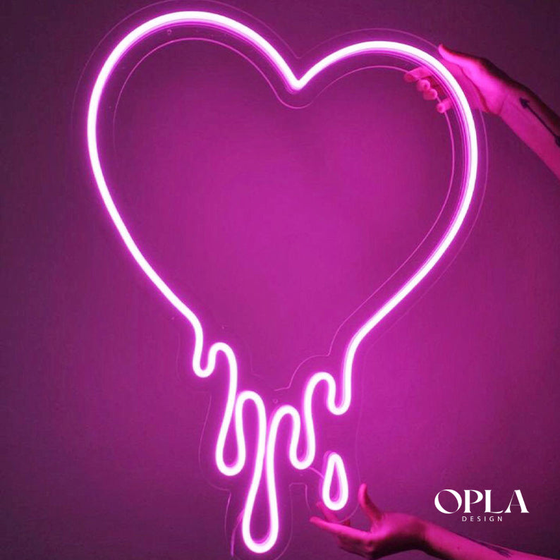 "Mending Heart" Neon maroc - Neon Led au Maroc