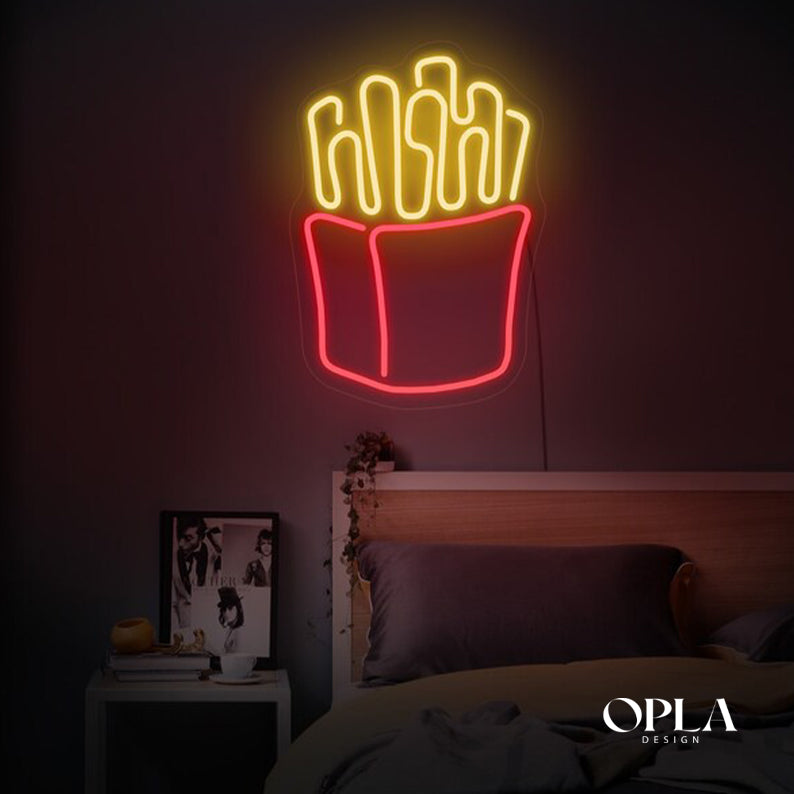 "French fries" Neon Morocco - Neon Led in Morocco