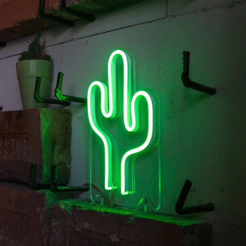 Cactus Mini LED Neon Sign - Neon LED in Morocco