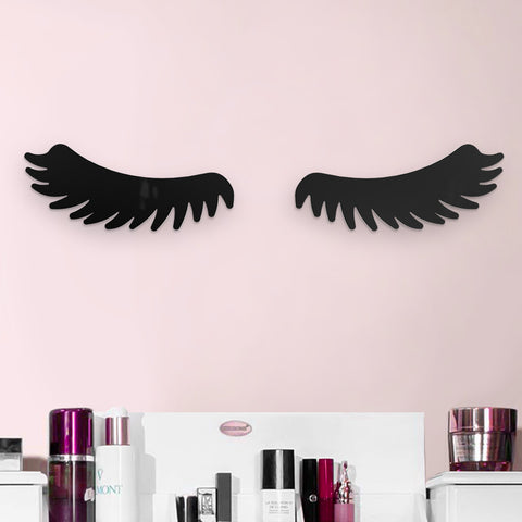 Eyelashes - 3D wall decoration of eyelashes