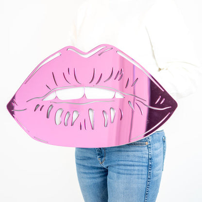 Mirror Lips - 3D Wall Decor