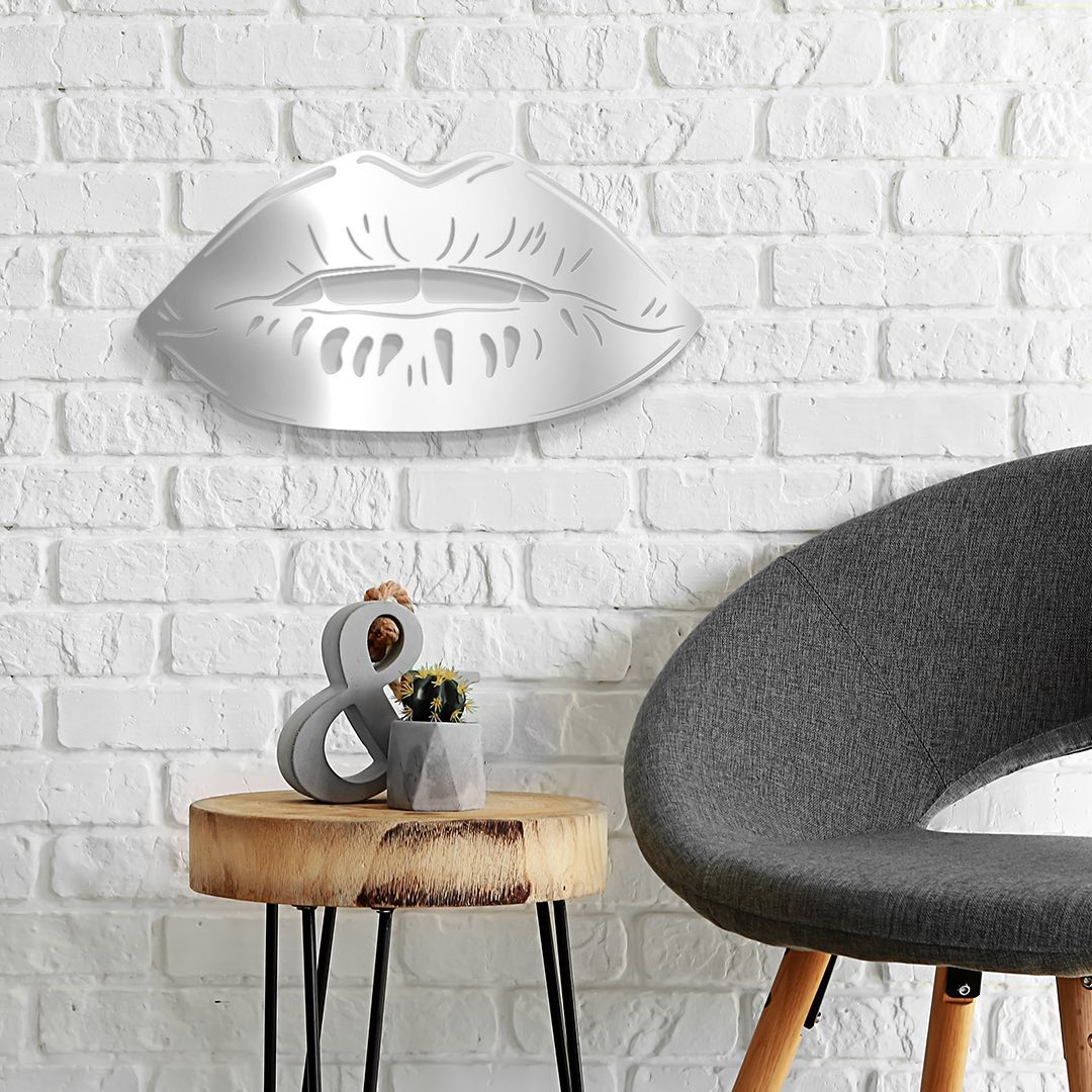 Mirror Lips - 3D Wall Decor