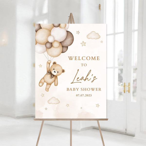 Acrylic sign for "baby shower" Personalized in acrylic with 3D letter in different colors in Morocco