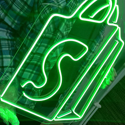 Shopify Logo LED Neon Sign - Neon LED in Morocco