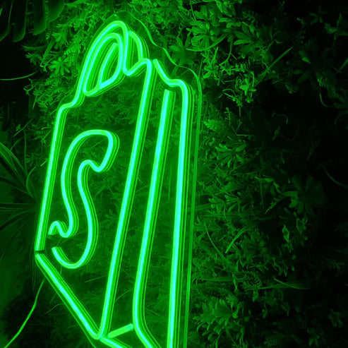 Shopify Logo LED Enseigne au Néon - Neon LED au Maroc