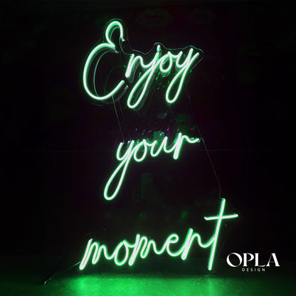 Enjoy Your Moment LED Neon – Neon LED au Maroc