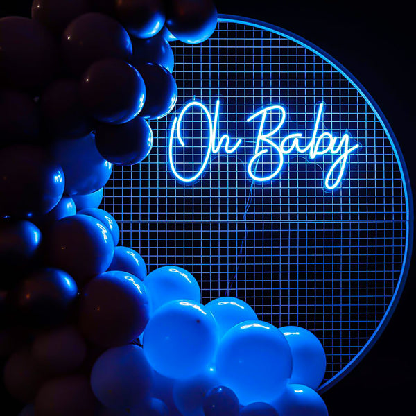 Neon Event Sign "Oh Baby" Neon LED IN MOROCCO