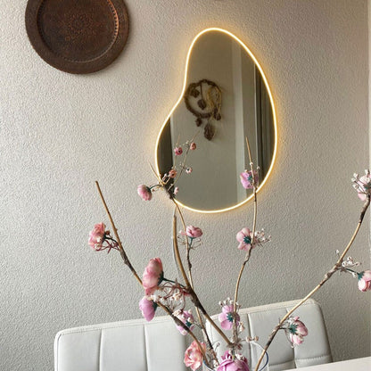 Miroir Selfie - LED Neon Mirror - Neon Led au Maroc