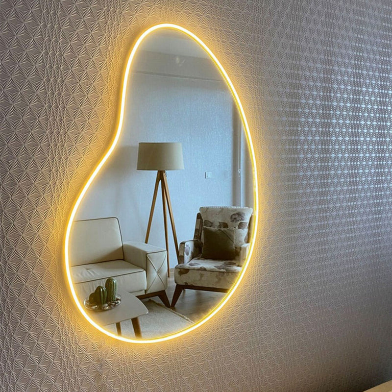 Miroir Selfie - LED Neon Mirror - Neon Led au Maroc