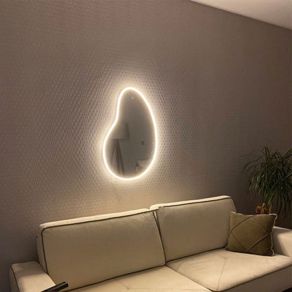 Miroir Selfie - LED Neon Mirror - Neon Led au Maroc