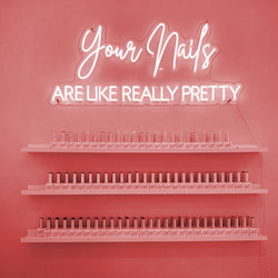 "Your Nails ARE LIKE REALLY PRETTY" Neon Beauty maroc - Neon Led au Maroc