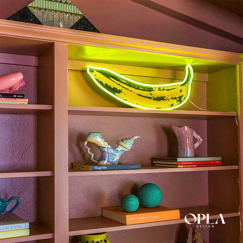 "Banana by Andy Warhol" Neon Morocco - Neon Led in Morocco