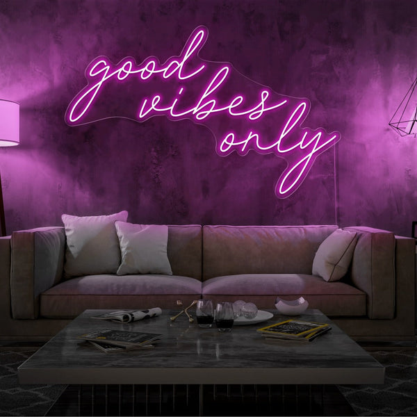 Good Vibes Only - LED Neon sign - Neon Led in Morocco