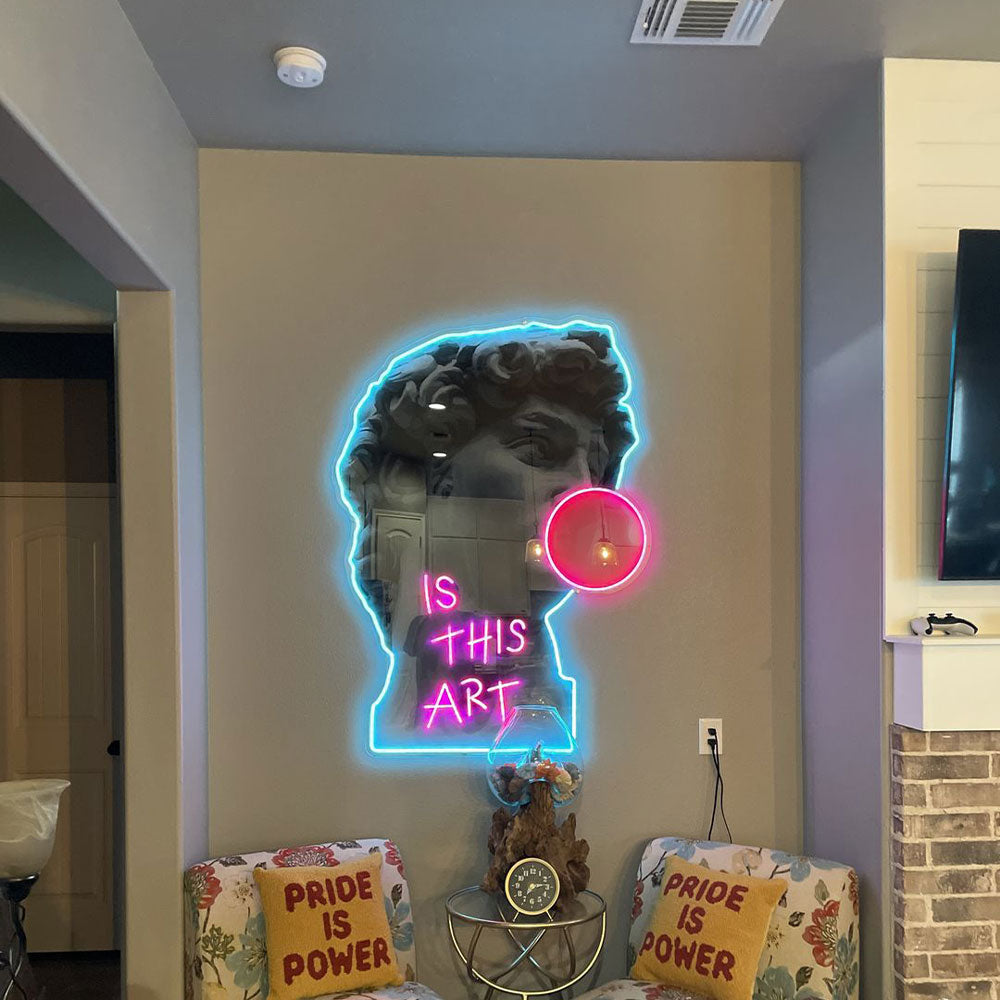 Enseigne au neon de (IS THIS ART) - Neon LED au Maroc
