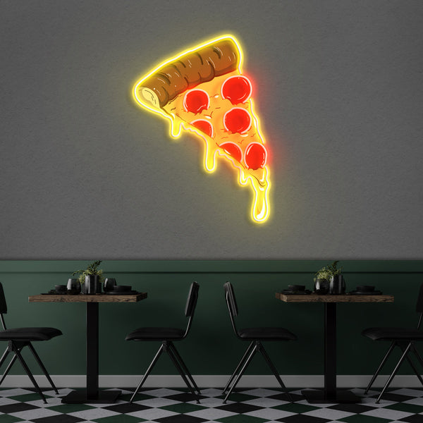 Pizza Neon Morocco Sign - Acrylic Artwork Morocco