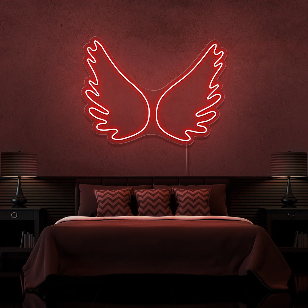 Neon Wings LED Signs - Neon Led in Morocco
